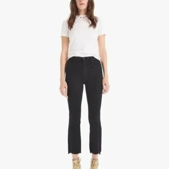 MOTHER THE INSIDER CROP STEP FRAY SIZE 25 B754 - Picture 1 of 7